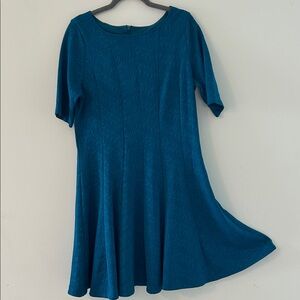 Taylor Teal Mini Dress